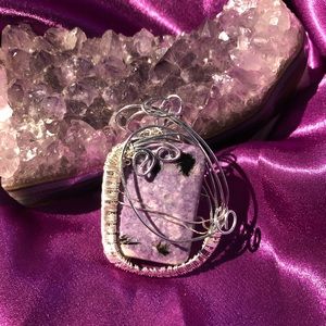 SOLD “ Lilac Dreams “ Pendant